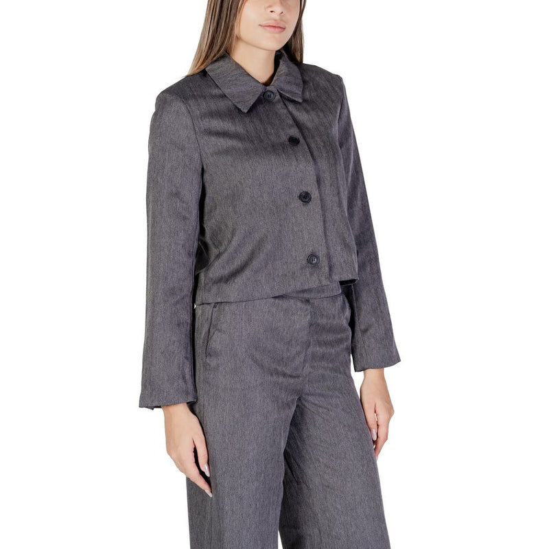 Jacqueline De Yong Jdynoah Blazer Gris en Polyester pour Femme