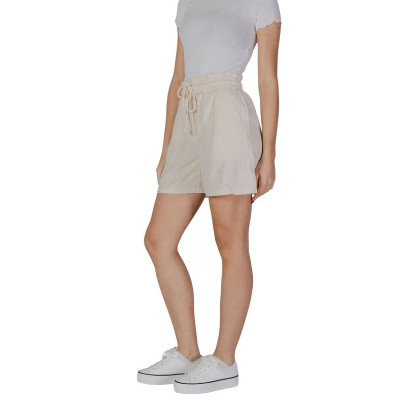 B.Young BYDINICE 20812874 Shorts en Coton Beige pour Femmes