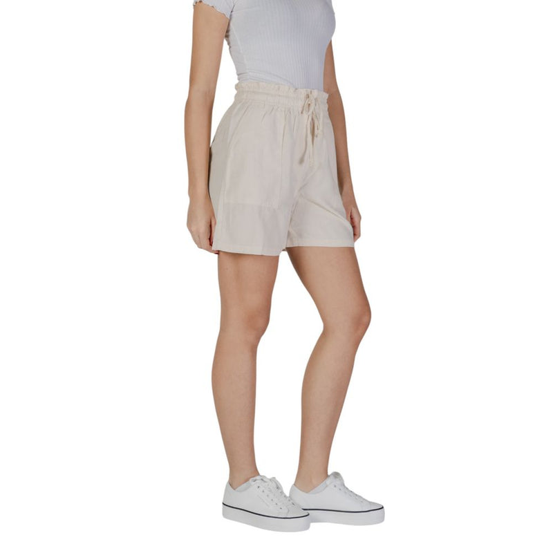 B.Young BYDINICE 20812874 Shorts en Coton Beige pour Femmes
