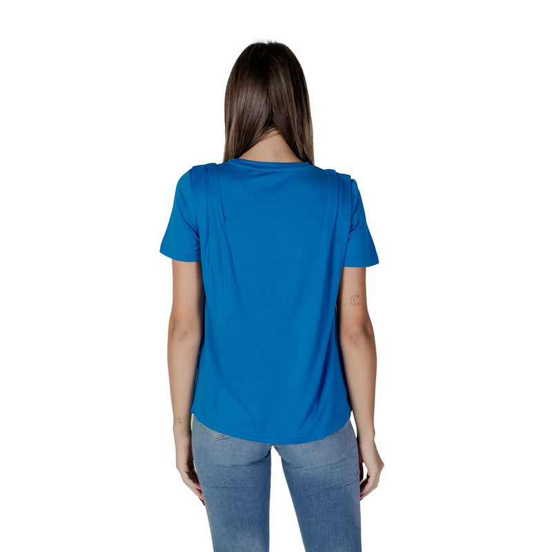 B.Young BYSELA T-Shirt Femme Bleu Modal - Confort Quotidien