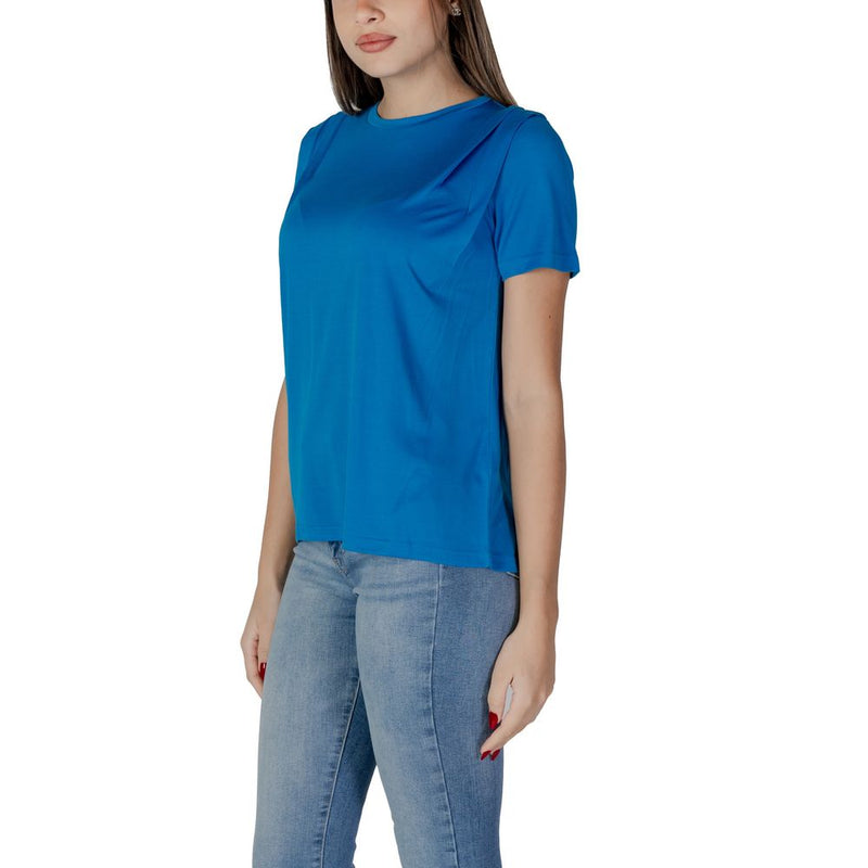 B.Young BYSELA T-Shirt Femme Bleu Modal - Confort Quotidien