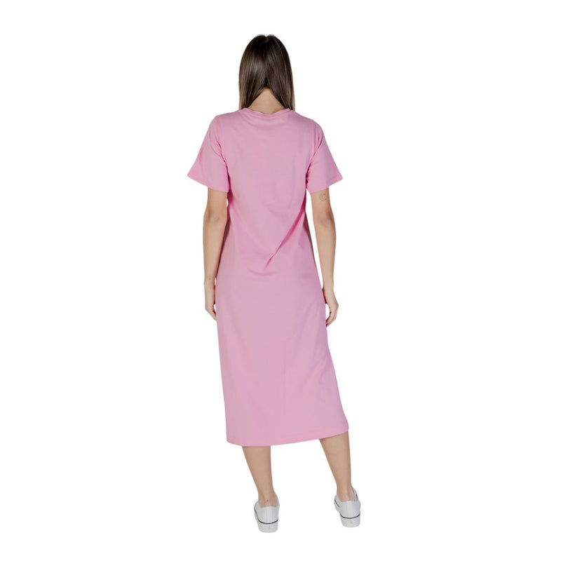 B.Young BYSMILAN Robe Midi Multicolore en Coton pour Femmes