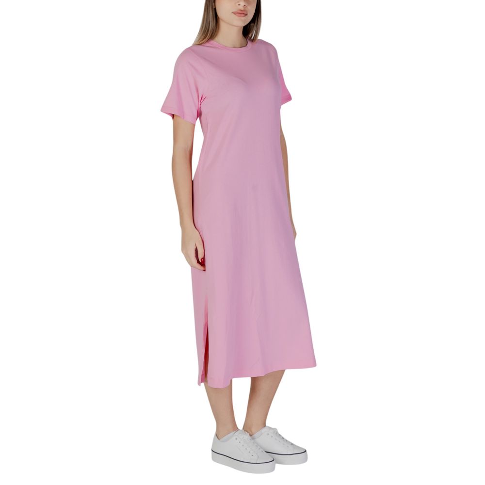 B.Young BYSMILAN Robe Midi Multicolore en Coton pour Femmes
