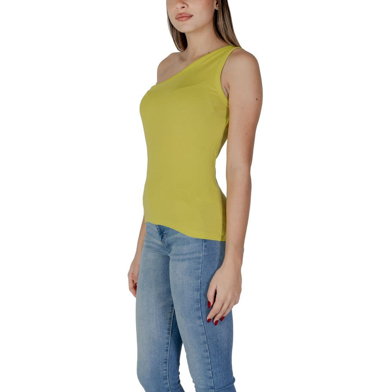 B.Young BYSANANA ONE SH 20813300 Top Jaune en Coton
