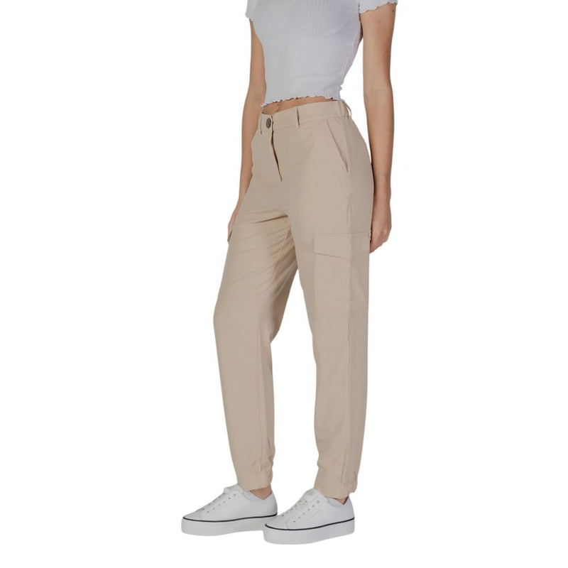 B.Young BYDANTA Pantalons Cargo Beiges pour Femme
