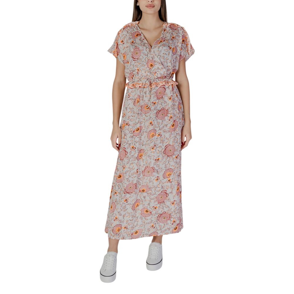 Robe Longue Multicolore B.Young BYILAMI en Coton pour Femmes