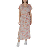Robe Longue Multicolore B.Young BYILAMI en Coton pour Femmes