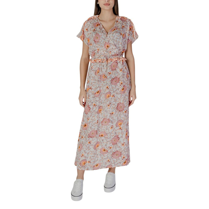 Robe Longue Multicolore B.Young BYILAMI en Coton pour Femmes