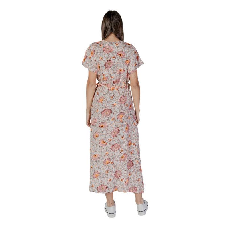 Robe Longue Multicolore B.Young BYILAMI en Coton pour Femmes