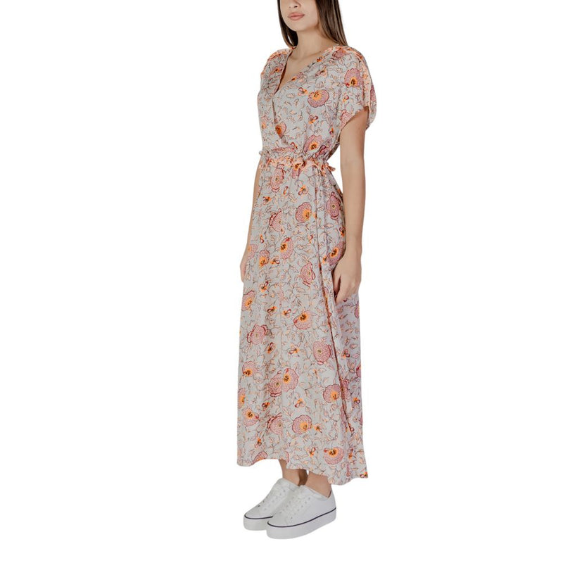 Robe Longue Multicolore B.Young BYILAMI en Coton pour Femmes