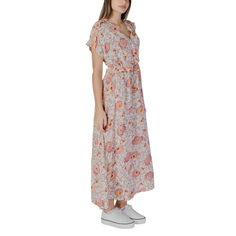 Robe Longue Multicolore B.Young BYILAMI en Coton pour Femmes