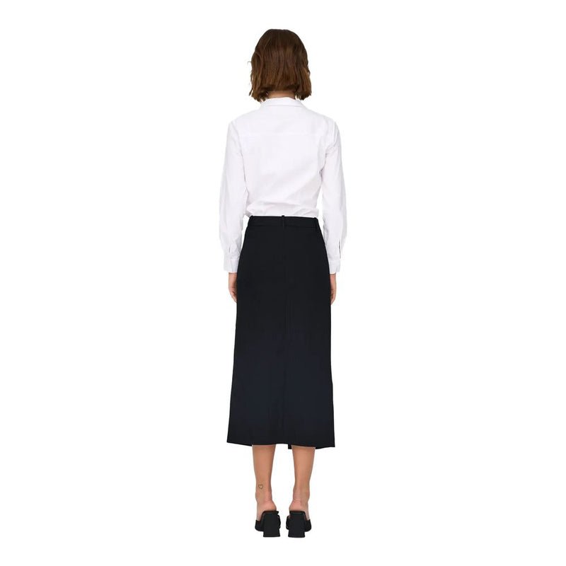 Jacqueline De Yong Gray JDYULRIKKE MW Midi Slit Skirt