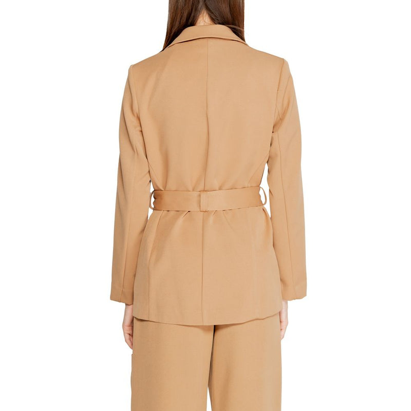 Rinascimento Beige Polyester Blazer - CFC0119871003