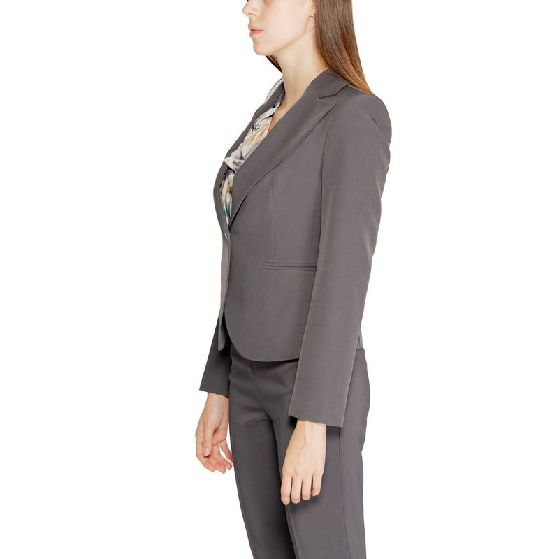 Rinascimento Gray Polyester Blazer - Model CFC0119976003