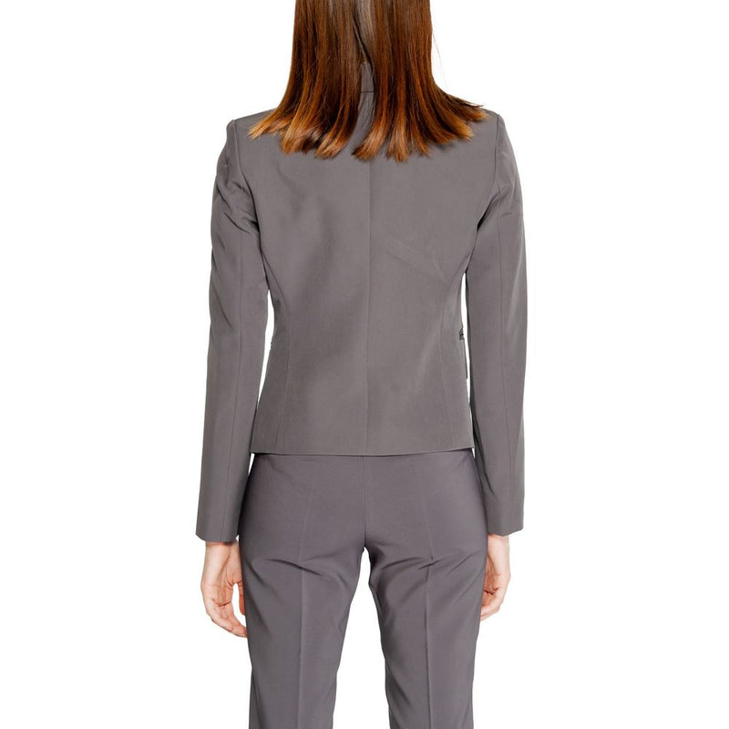 Rinascimento Gray Polyester Blazer - Model CFC0119976003
