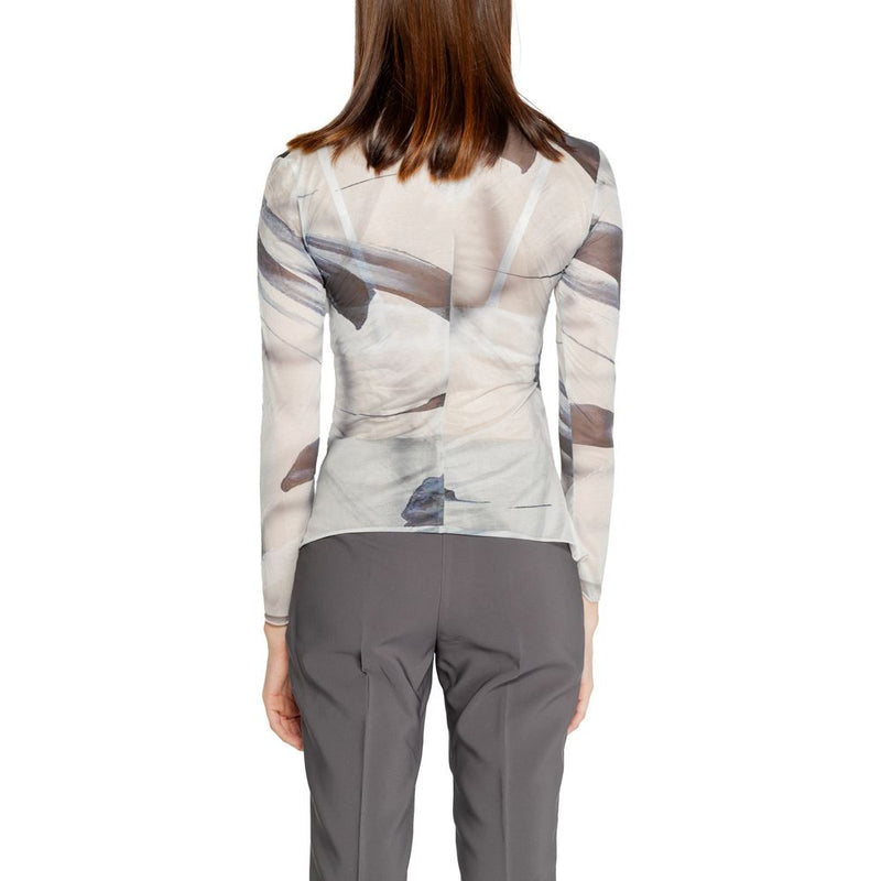 Rinascimento CFC0119862003 Gray Long Sleeve Women's T-Shirt