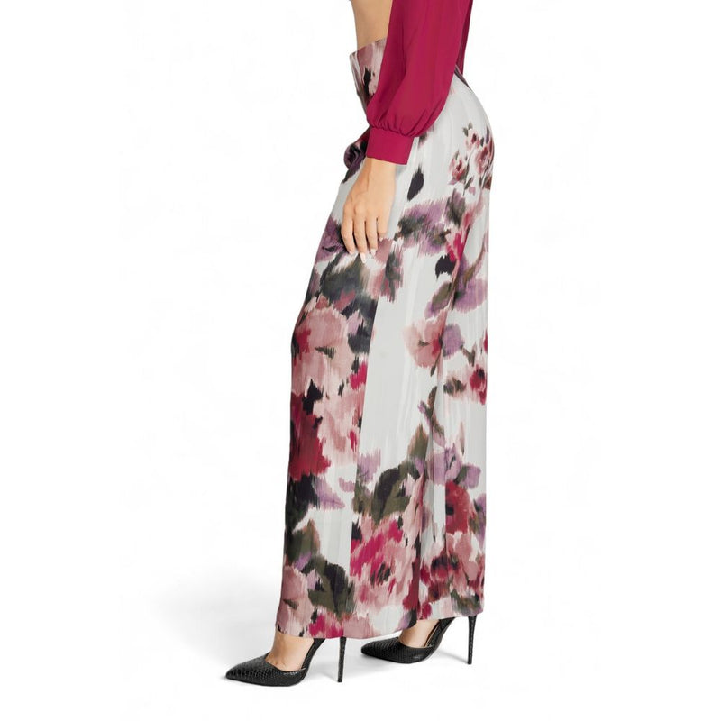 Rinascimento Bordeaux Polyester Pant - Elegant Women's Trousers