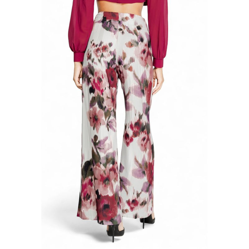 Rinascimento Bordeaux Polyester Pant - Elegant Women's Trousers