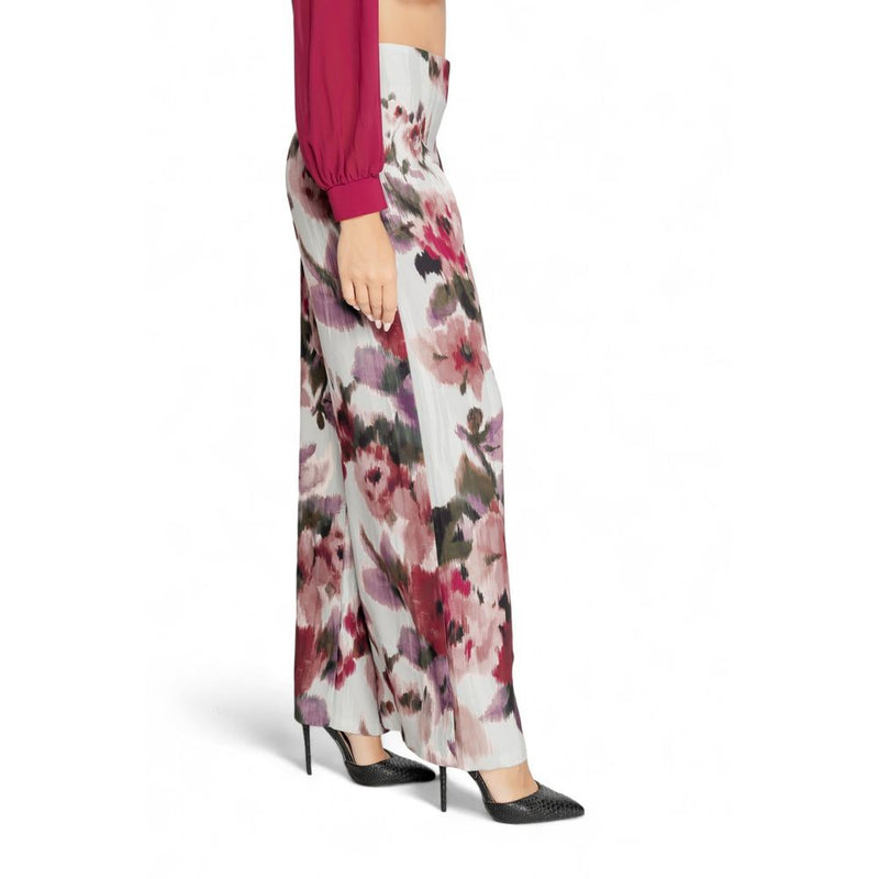 Rinascimento Bordeaux Polyester Pant - Elegant Women's Trousers