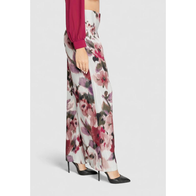 Rinascimento Bordeaux Polyester Pant - Elegant Women's Trousers