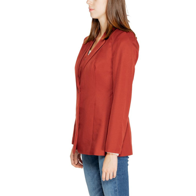 Vero Moda VMTARA Red Polyester Blazer for Women