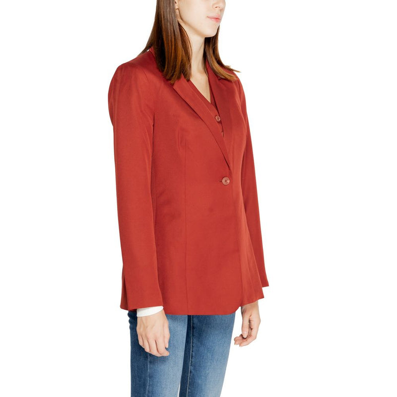 Vero Moda VMTARA Red Polyester Blazer for Women