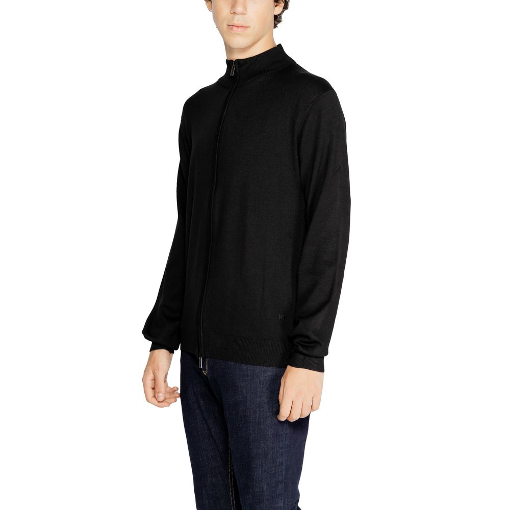 Cardigan en viscose noire Hamaki-Ho