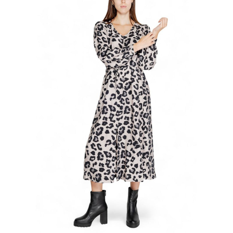 Jacqueline De Yong JDYCAROLINE Robe Longue Grise pour Femmes
