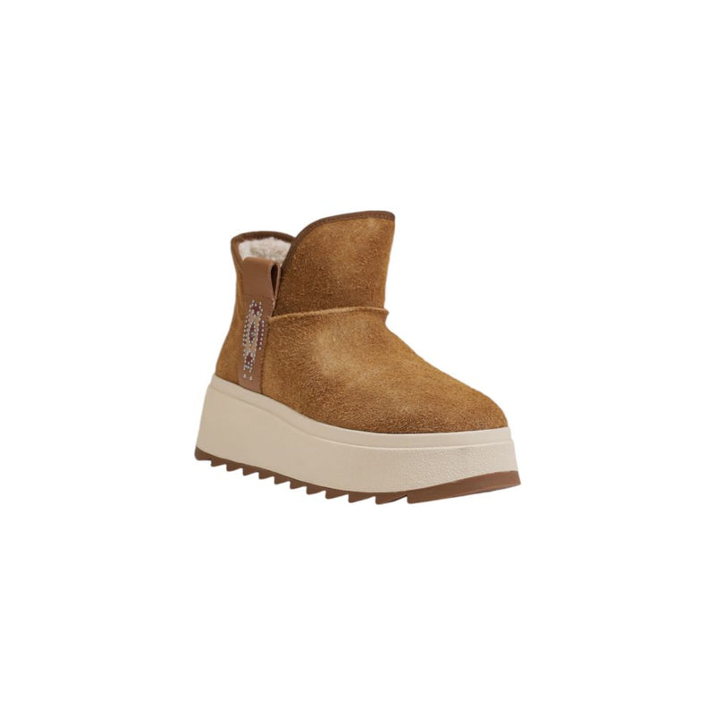 ASH MASK Bottines en Suède Marron pour Femmes