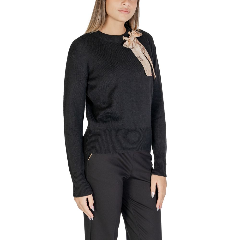 Pull en polyester noir Alviero Martini Prima Classe