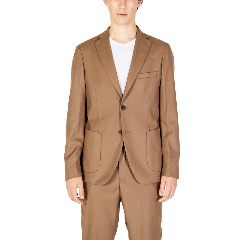 Blazer en polyester beige Hamaki-Ho