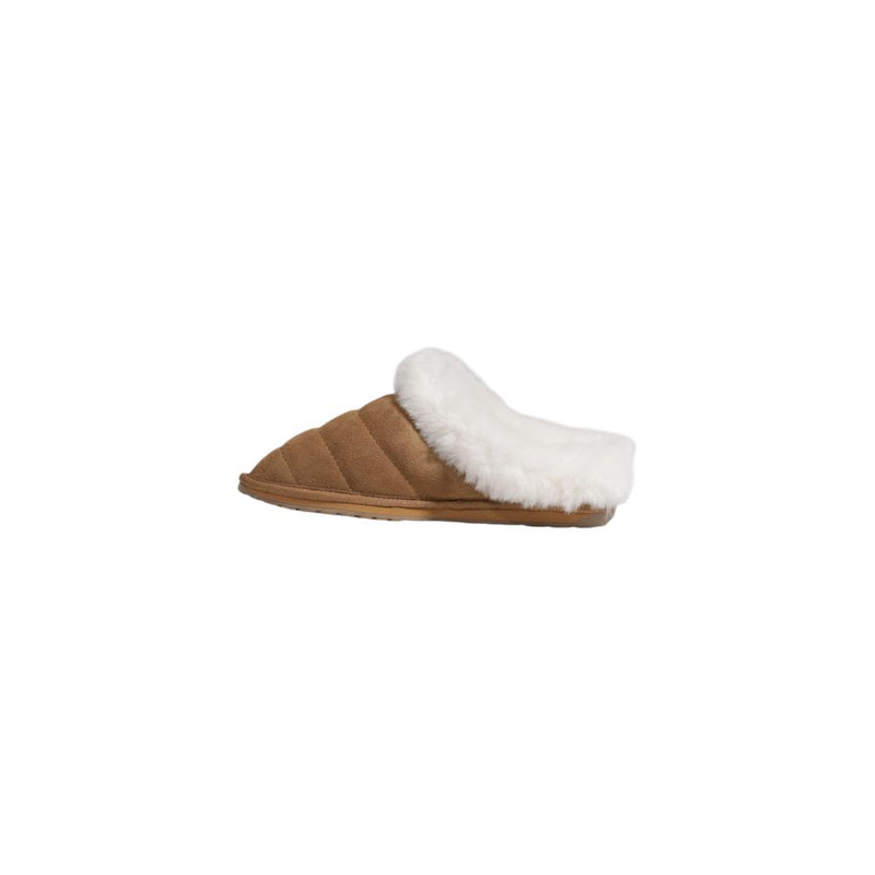 EMU Australia Virginia Brown Suede Leather Slipper for Women