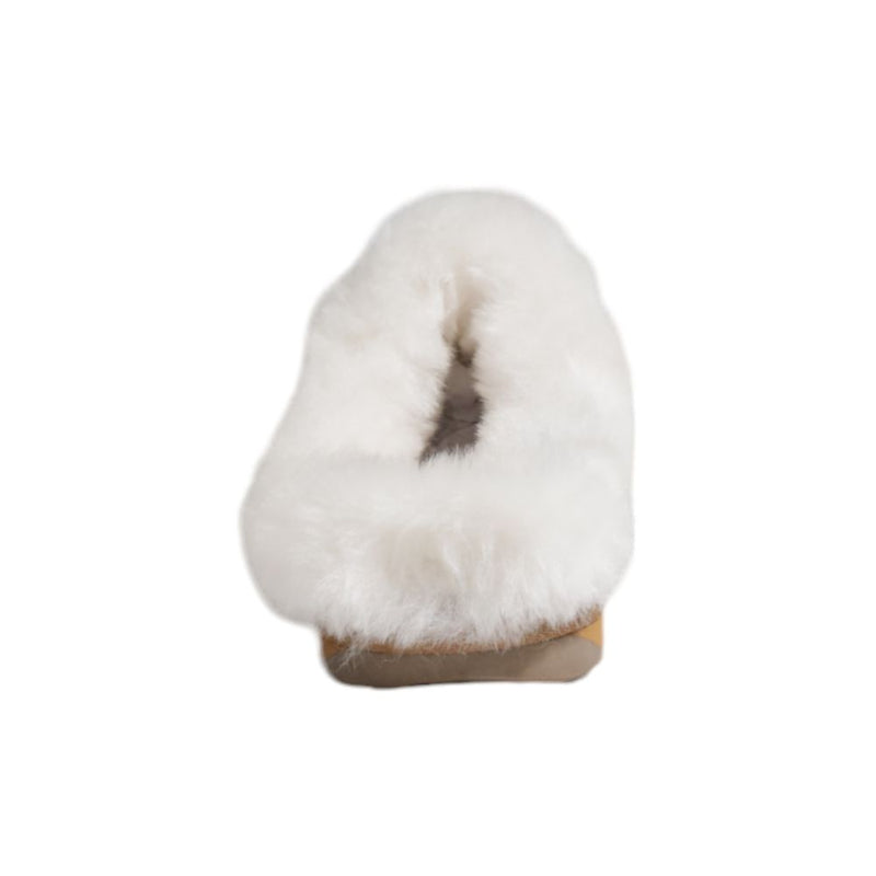 EMU Australia Virginia Brown Suede Leather Slipper for Women
