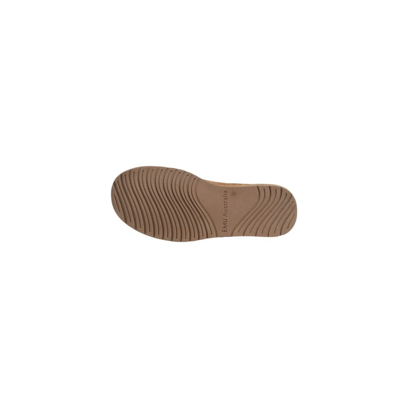EMU Australia Virginia Brown Suede Leather Slipper for Women
