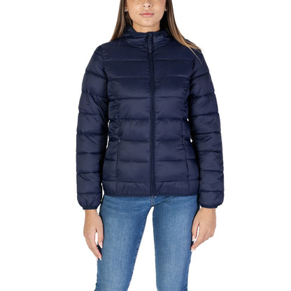 B.Young Blauwe Nylon Jassen &amp; Mantels