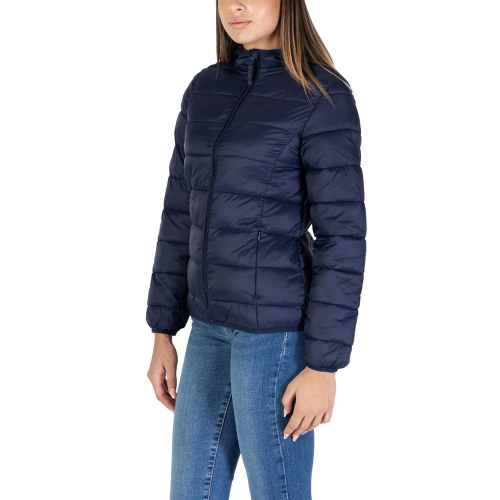 B.Young Blauwe Nylon Jassen &amp; Mantels
