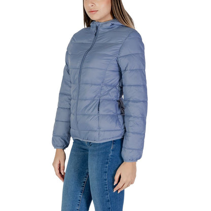 B.Young Blauwe Nylon Jassen &amp; Mantels