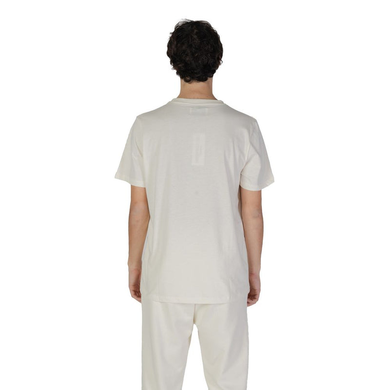 Underclub T-Shirt Crème en Coton Modèle 24IUC80131 pour Hommes