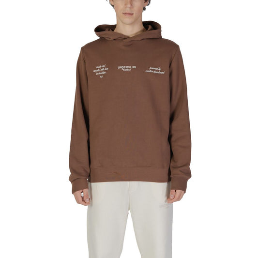 Underclub Brown Cotton Hoody
