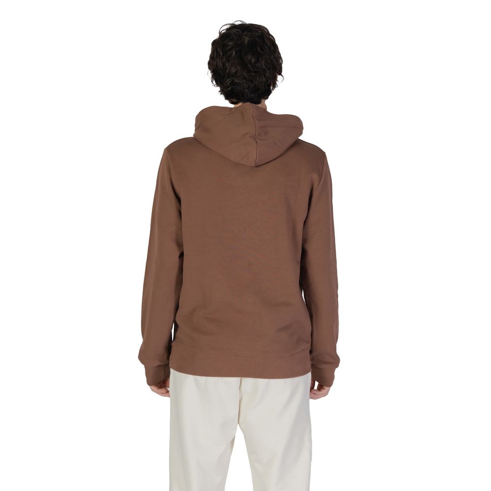 Underclub Brown Cotton Hoody