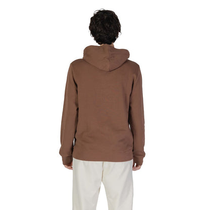 Underclub Brown Cotton Hoody