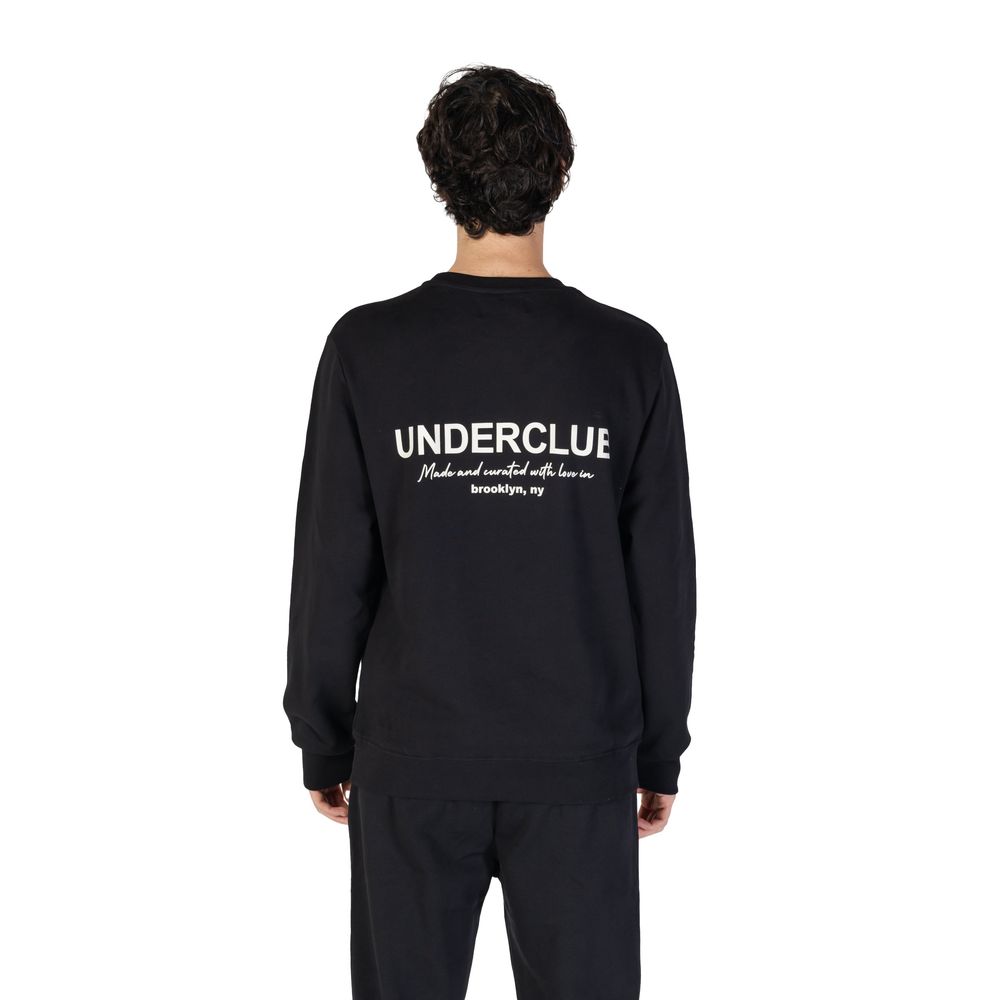 Sweat-shirt en coton noir Underclub
