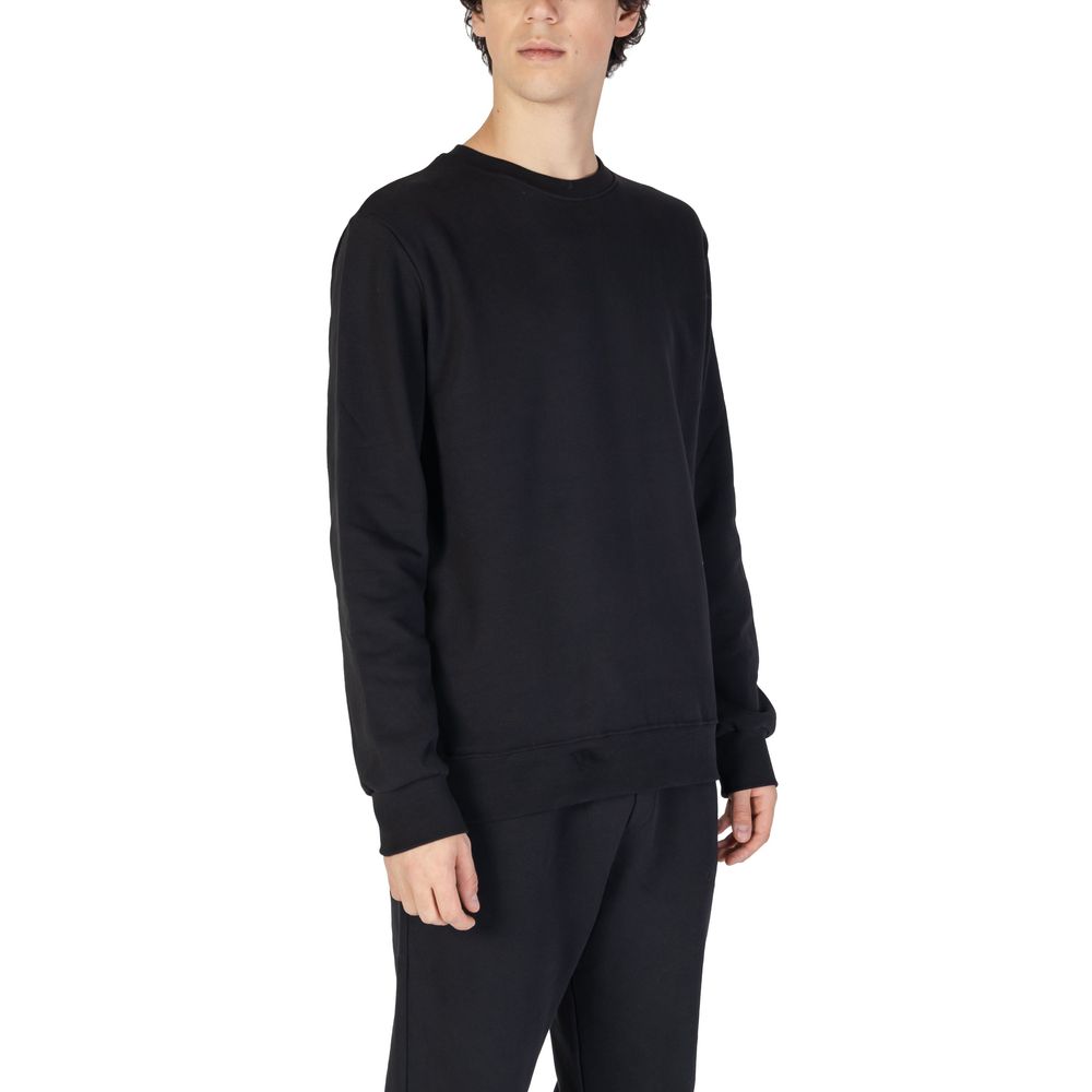 Sweat-shirt en coton noir Underclub