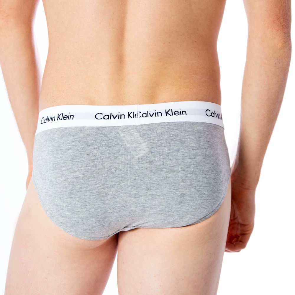 Calvin Klein Underwear 3 Hip Brief U2661G - Sous-vêtements en coton gris