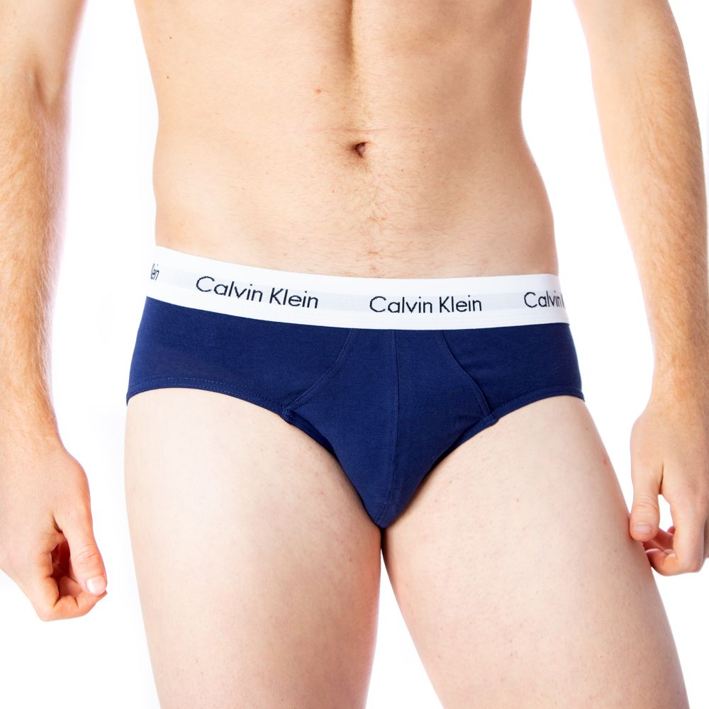 Calvin Klein Underwear Red Cotton Hip Briefs - 3 Pack