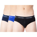 Calvin Klein Underwear Blue Cotton Hip Briefs U2661G