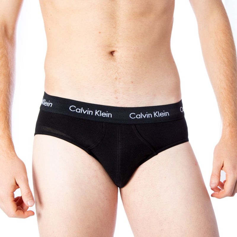 Calvin Klein Underwear Blue Cotton Hip Briefs U2661G
