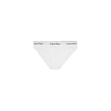 Calvin Klein Underwear White Cotton Bikini Panty - F3787E