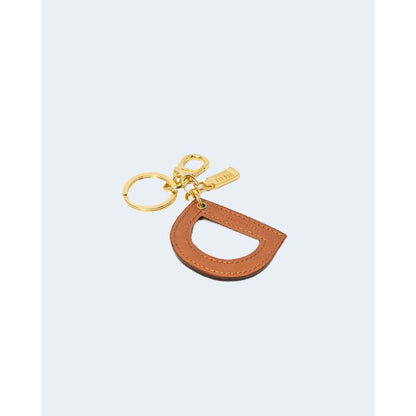 Alviero Martini Prima Classe Porte-clés en cuir beige