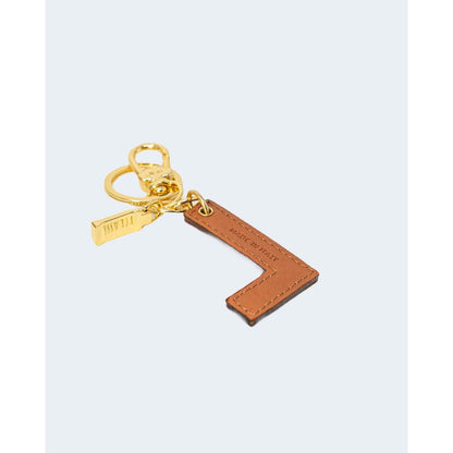 Alviero Martini Prima Classe Porte-clés en cuir beige